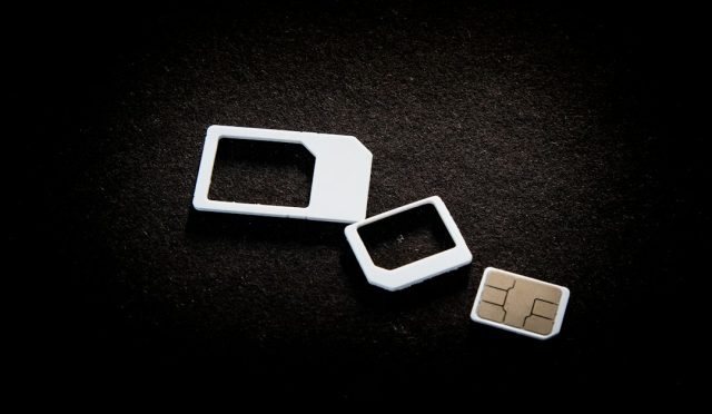Mobil bağlantıda kullanılan farklı boyutlardaki SIM kartlar